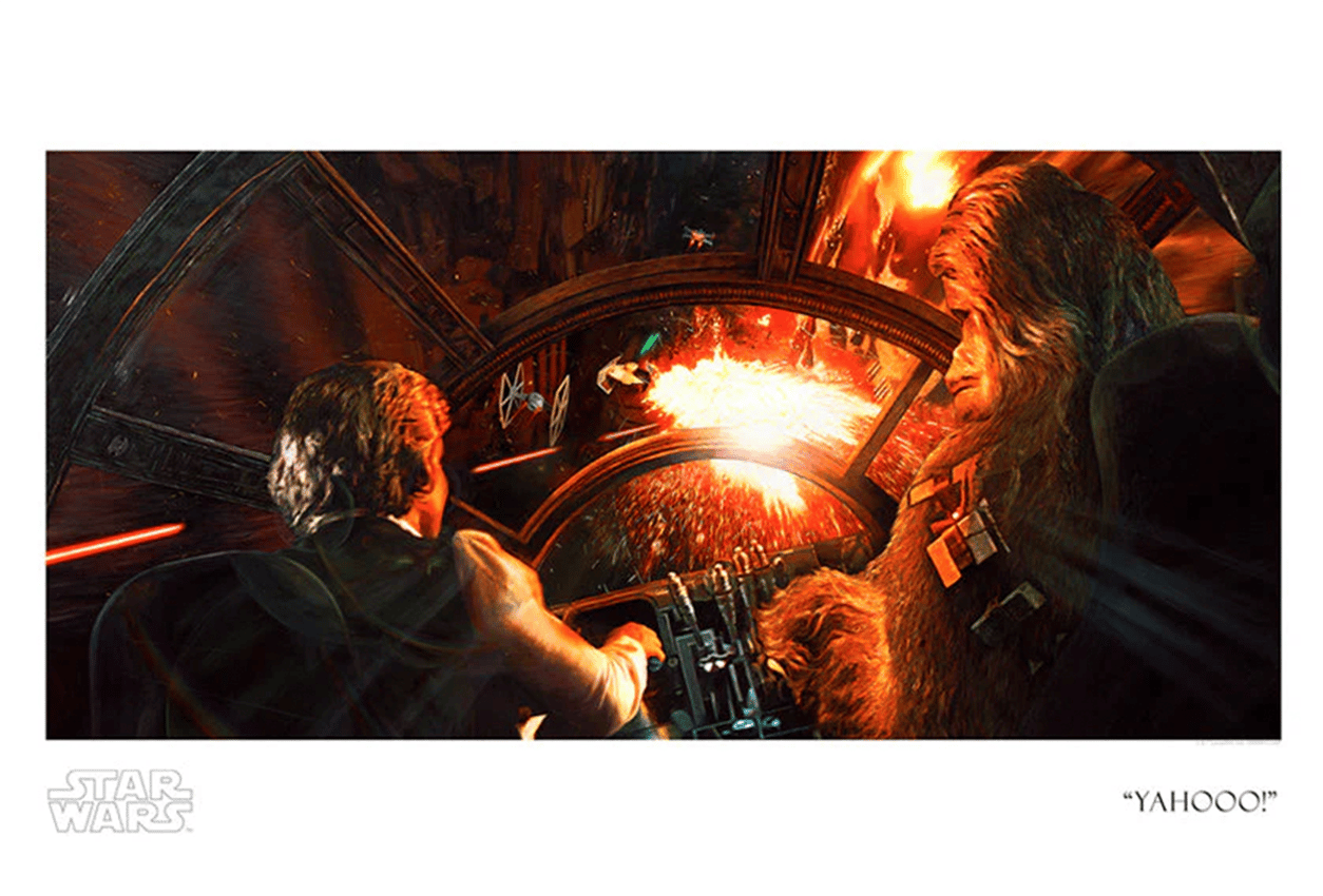 Star Wars Yahooo! Art Print  View 3