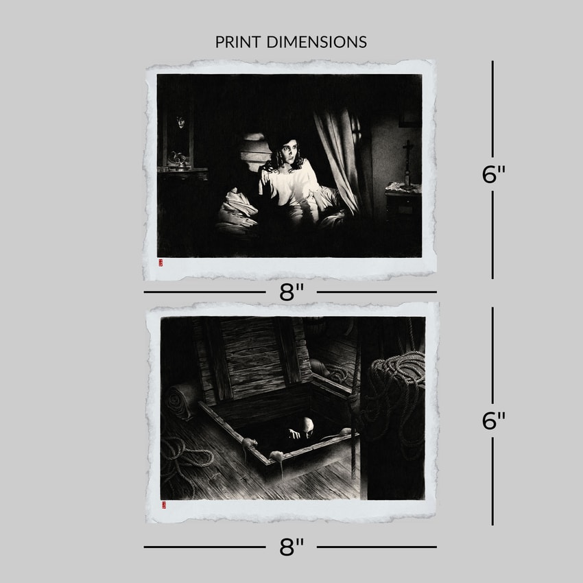 Nosferatu Nosferatu Mini Print Set of 2 Art Print  View 2