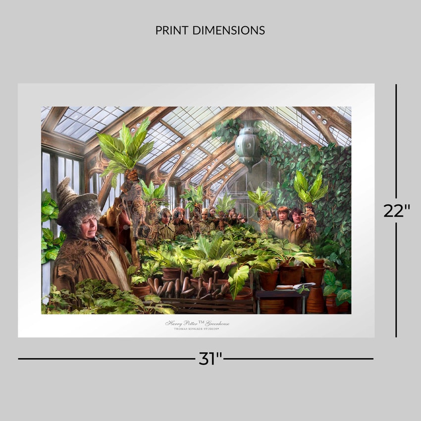 Harry Potter Harry Potter™ Hogwarts Greenhouse™ Art Print  View 2