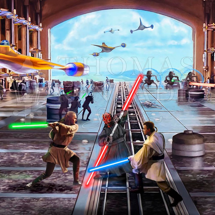 Liberation of Naboo Art Print by Art Brand Studios Sideshow