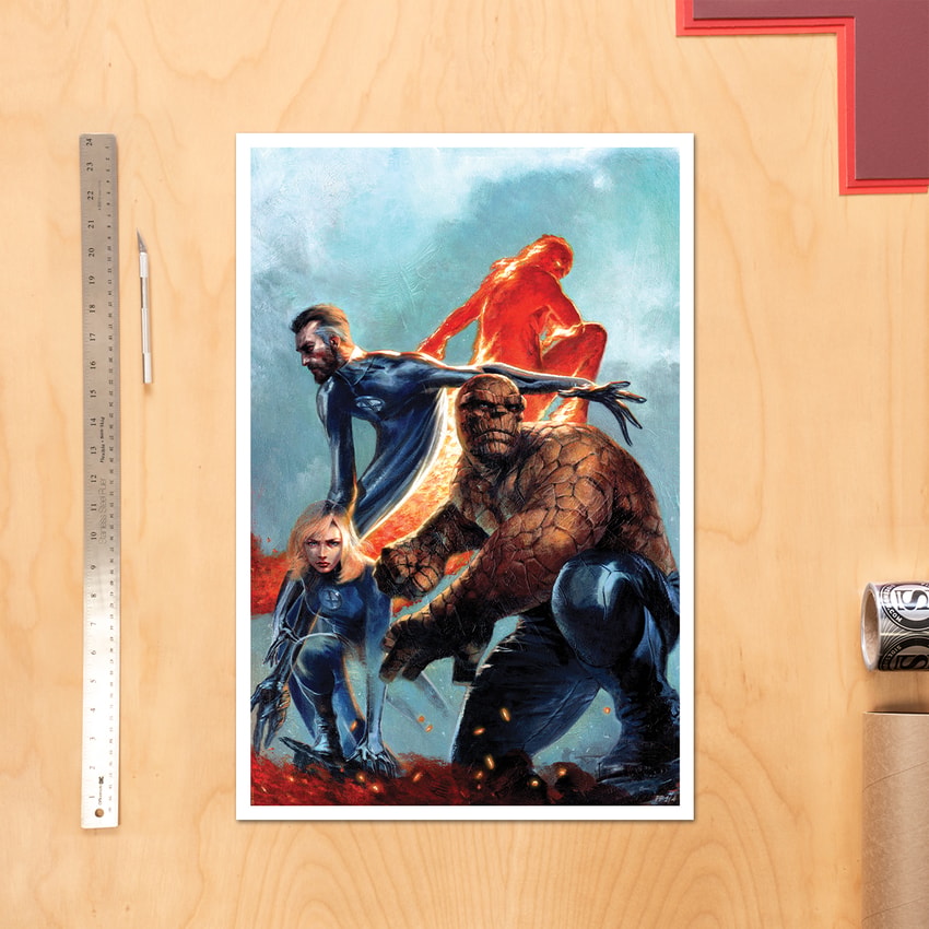 Marvel The Fantastic Four Art Print  Exclusive Edition  View 1