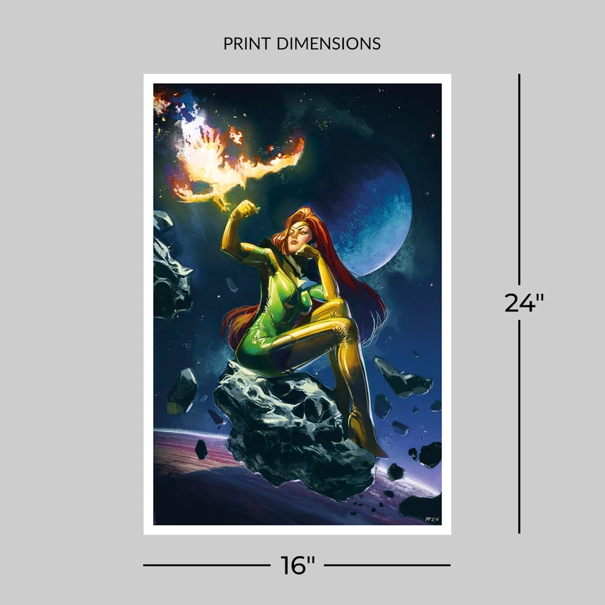 Marvel Phoenix: Death From Above Art Print  Exclusive Edition  View 2