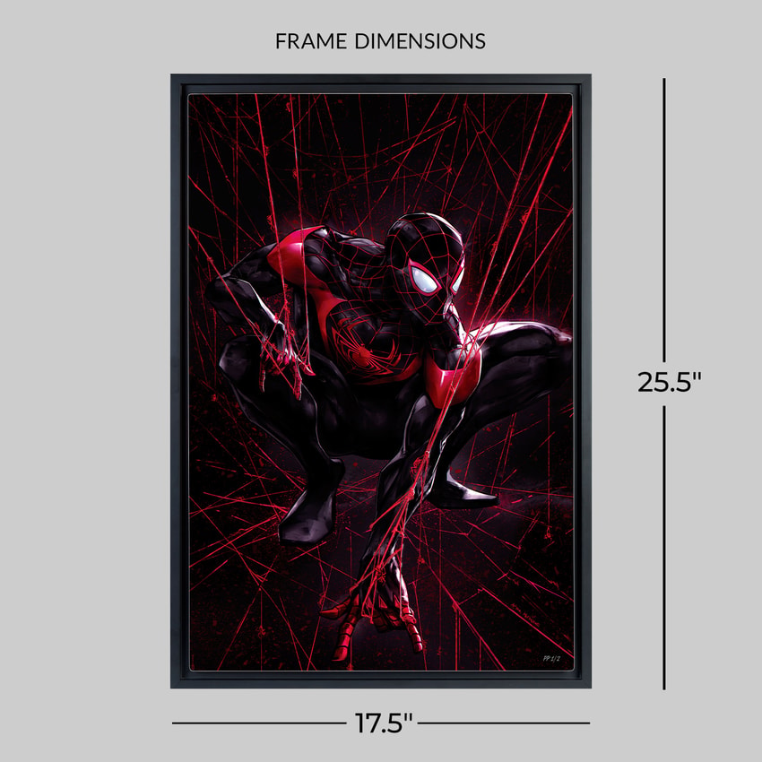 Marvel Spider-Man Miles Morales Art Print  Exclusive Edition  View 2
