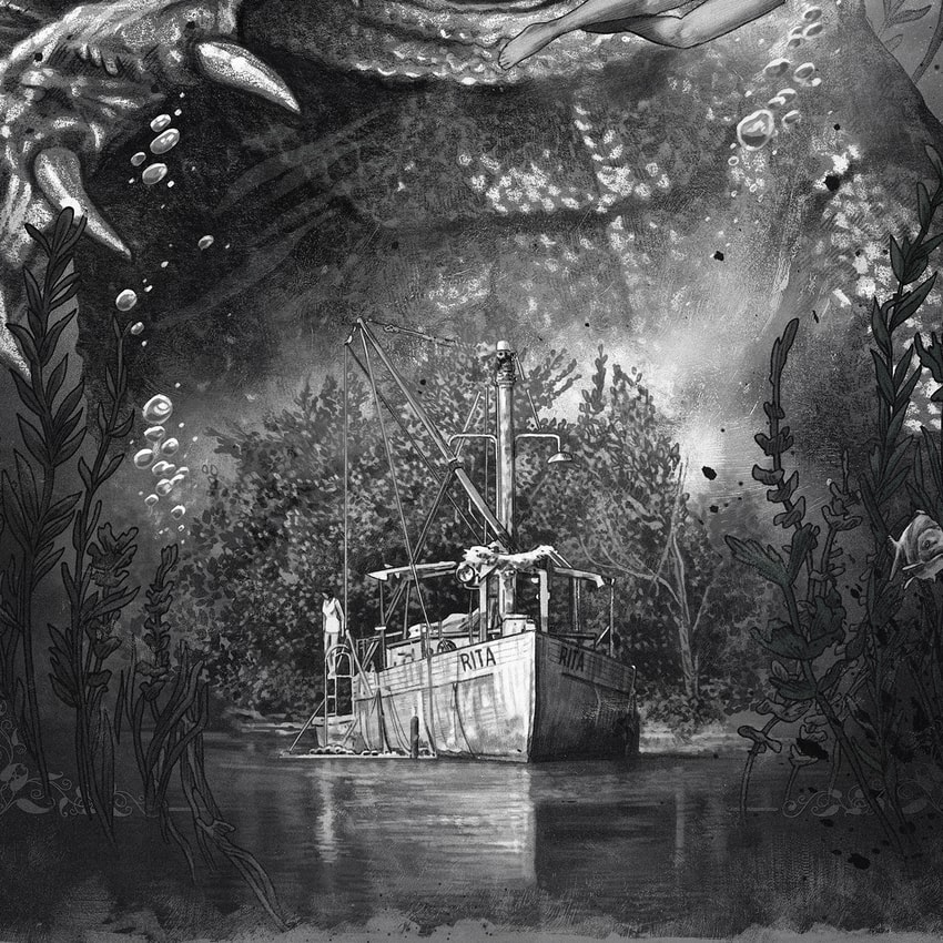 Universal Monsters Creature From the Black Lagoon (Silver Screen) Movie Poster  Exclusive Edition  View 4