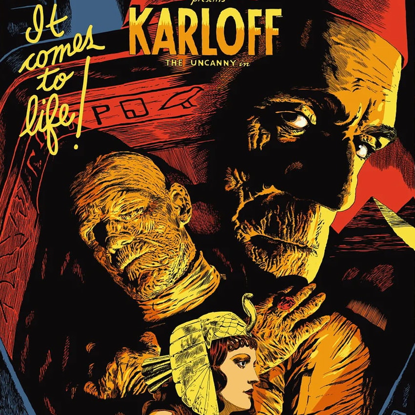 Universal Monsters The Mummy Movie Poster  View 3