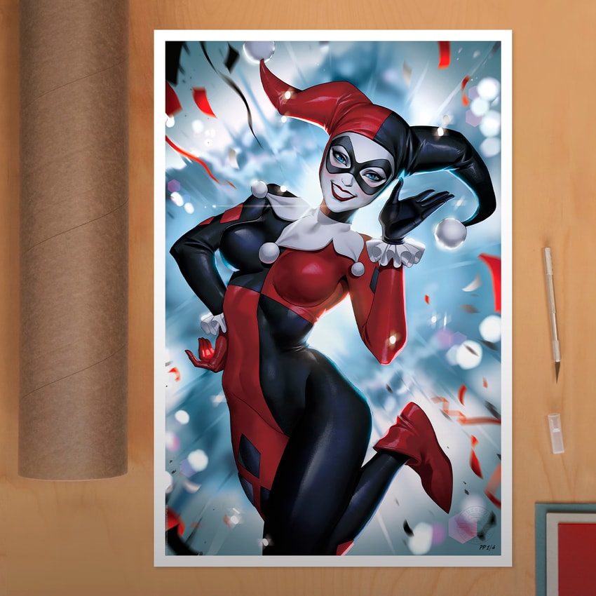 DC Comics Harley Quinn™ Art Print  Exclusive Edition  View 1