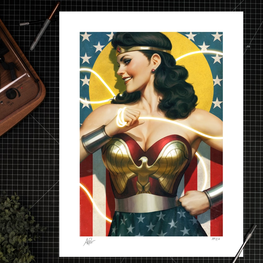 DC Comics Wonder Woman™: New History of the DC Universe Art Print  Exclusive Edition  View 1