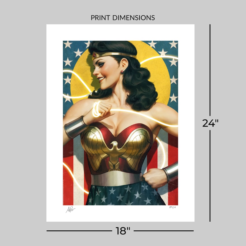 DC Comics Wonder Woman™: New History of the DC Universe Art Print  Exclusive Edition  View 2