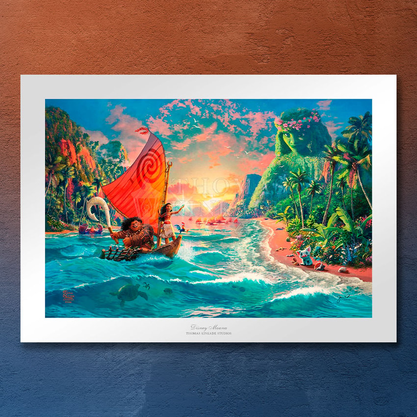 Disney Moana Art Print  View 1