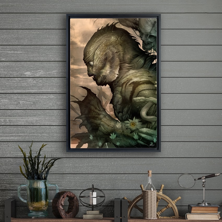 Universal Monsters The Creature from the Black Lagoon Art Print  Exclusive Edition  View 1