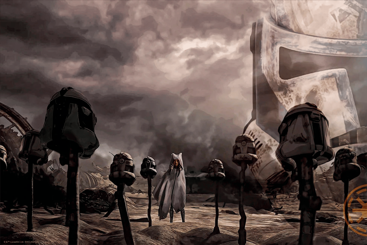 Star Wars Fall of the Republic Art Print  View 3