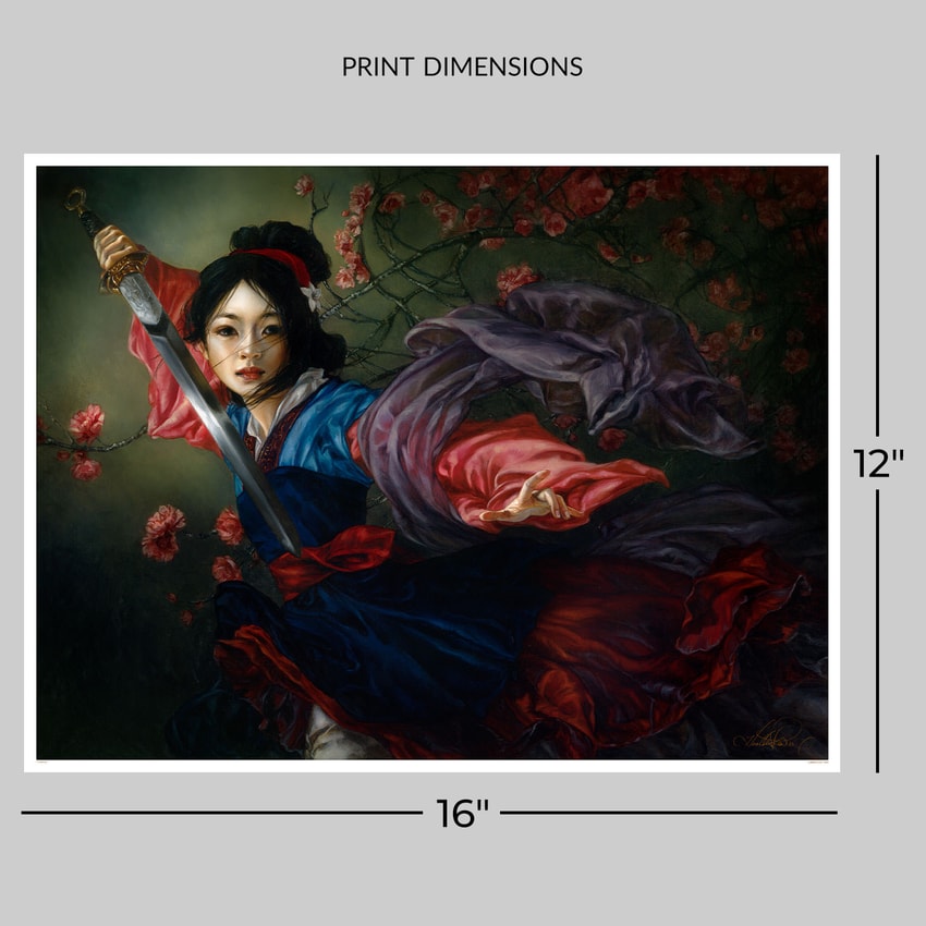 Disney The Elegant Warrior Art Print  View 2