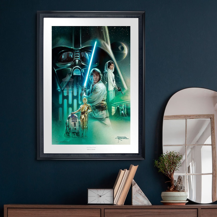 Star Wars The Rebel's Path Art Print  View 1