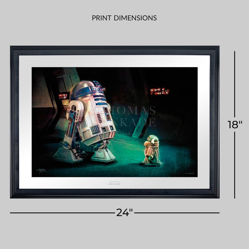 Star Wars First Meeting Art Print  View 2