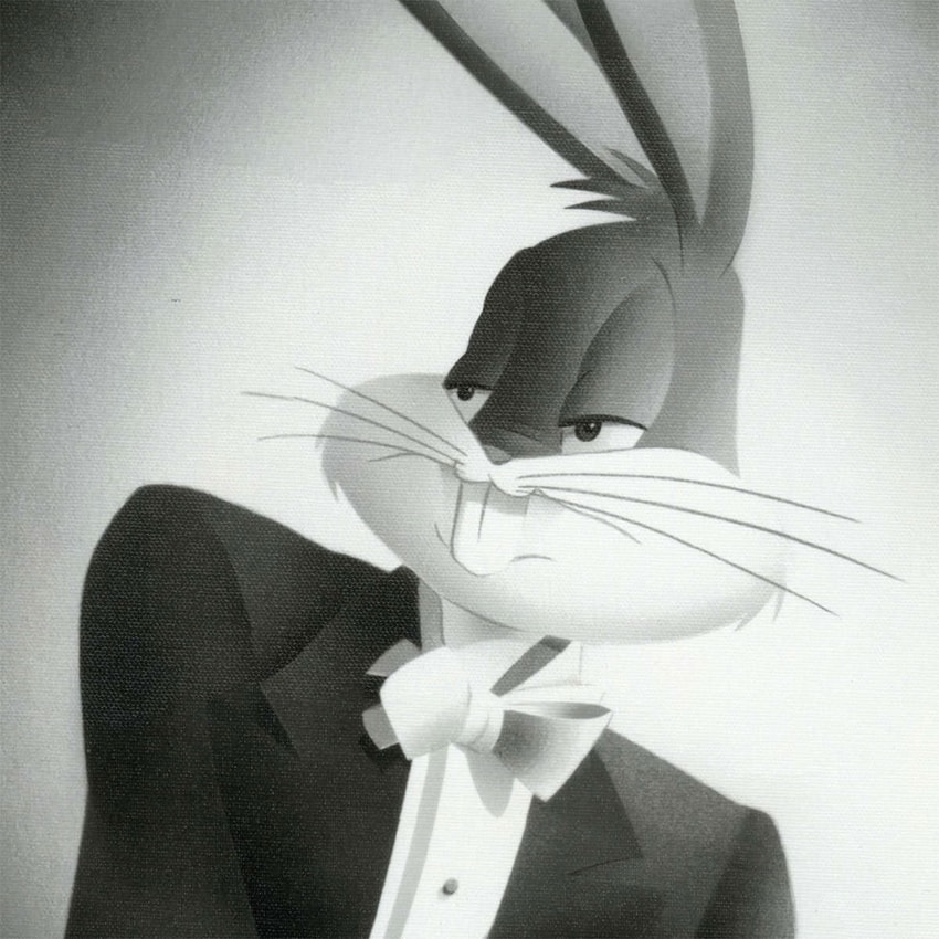 Looney Tunes Portrait Series: Bugs Bunny Art Print  View 3