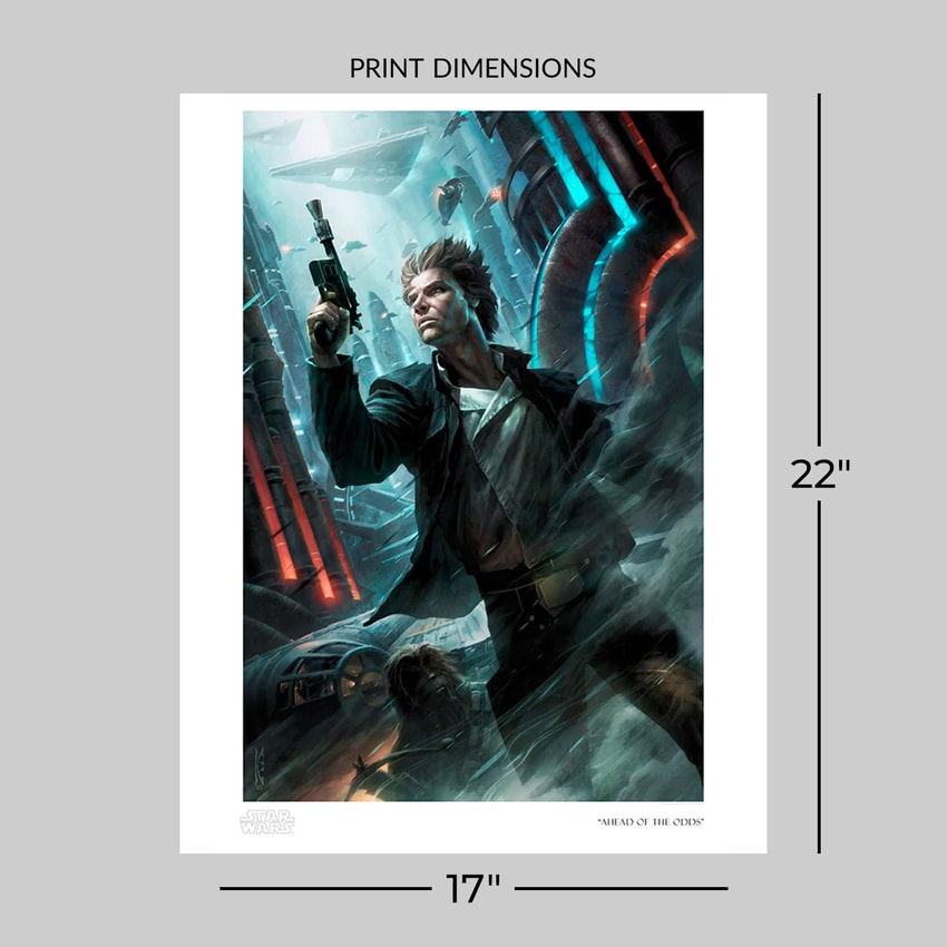 Star Wars Ahead of the Odds Art Print  View 2