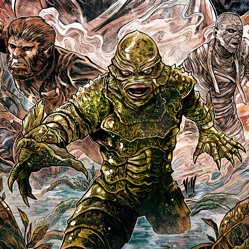 Universal Monsters Universal Monsters Art Print  Exclusive Edition  View 4