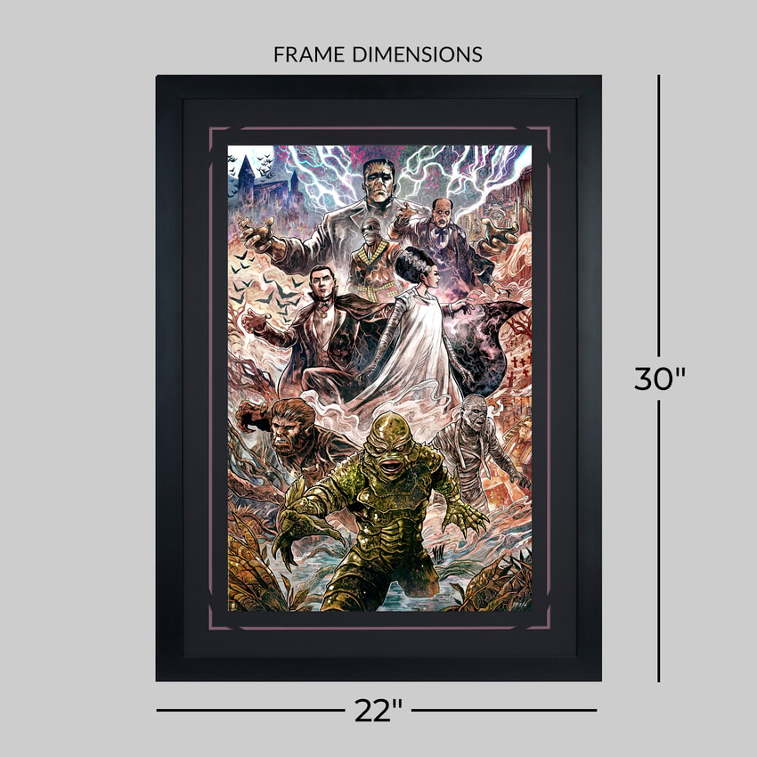 Universal Monsters Universal Monsters Art Print  Exclusive Edition  View 2