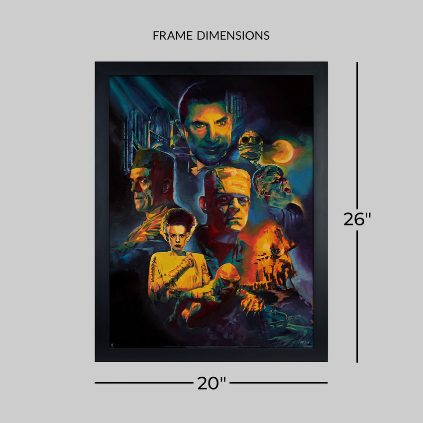 Universal Monsters Universal Monsters Art Print  Exclusive Edition  View 2