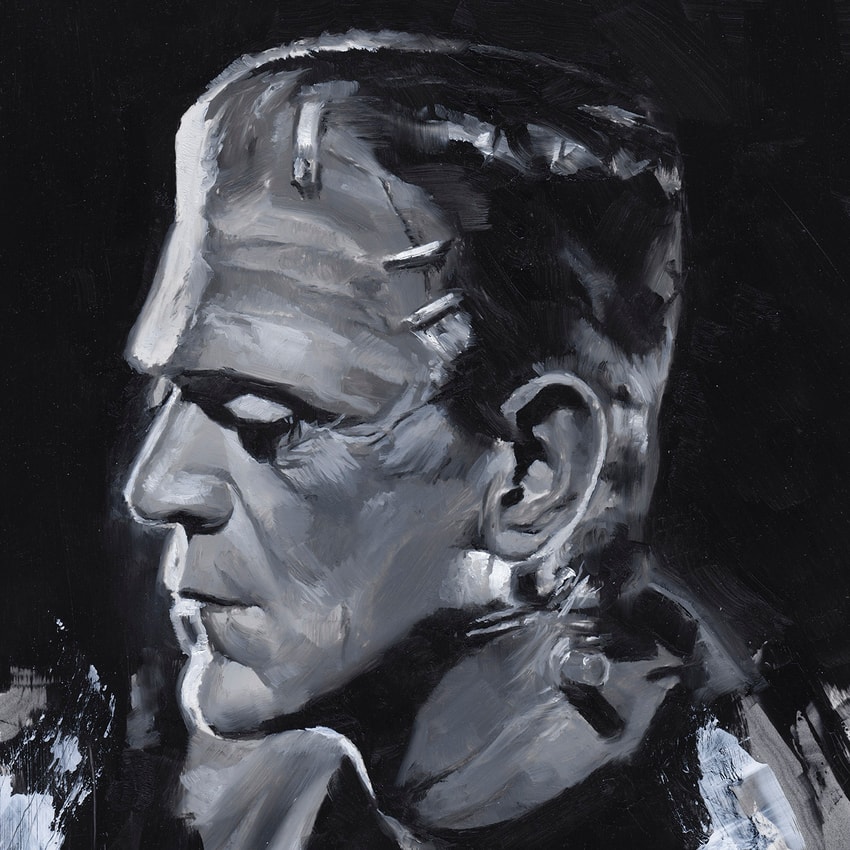 Universal Monsters Frankenstein Art Print  Exclusive Edition  View 3