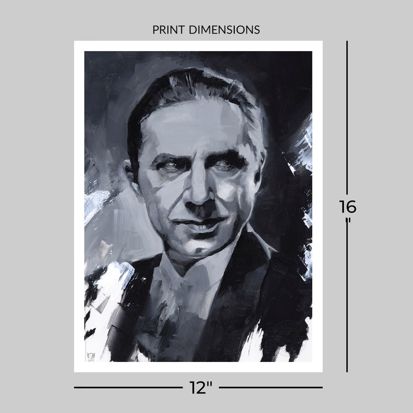 Universal Monsters Dracula Art Print  Exclusive Edition  View 2