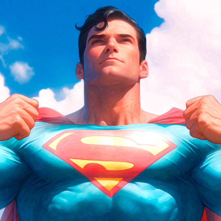 DC Comics Justice League Trinity: Superman™ Art Print  Exclusive Edition  View 3