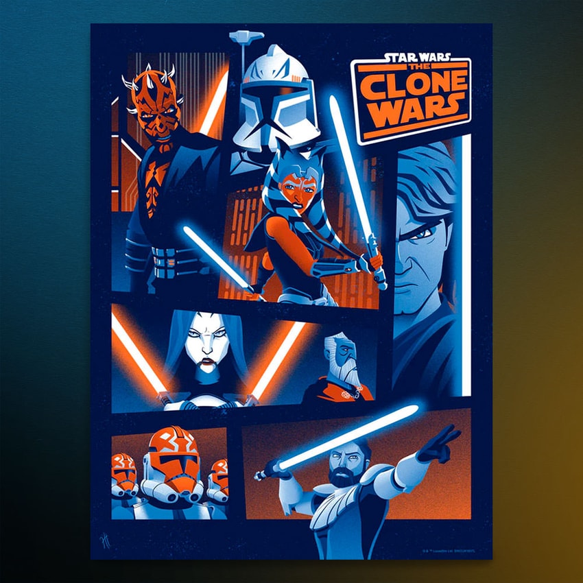 A Galaxy Divided Art Print by ACME Archives | Sideshow Collectibles