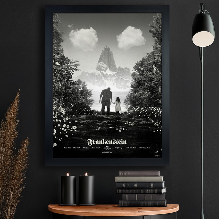 Universal Monsters Frankenstein Movie Poster  Exclusive Edition  View 1