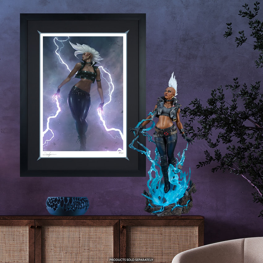 Marvel Storm: A New Look Art Print  Exclusive Edition  View 1