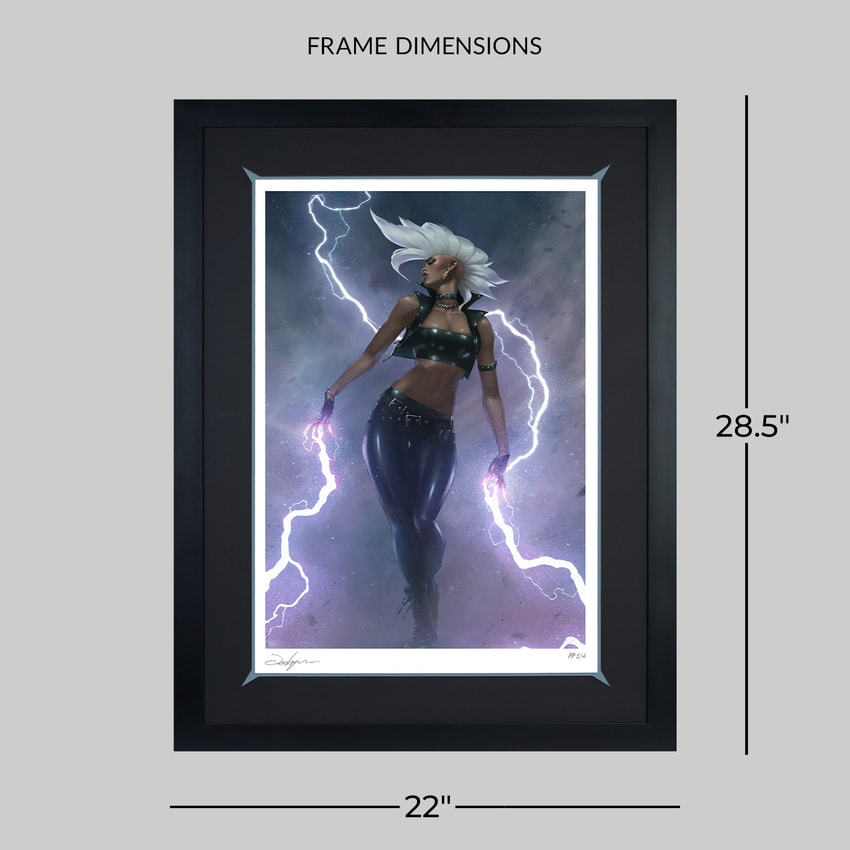Marvel Storm: A New Look Art Print  Exclusive Edition  View 2