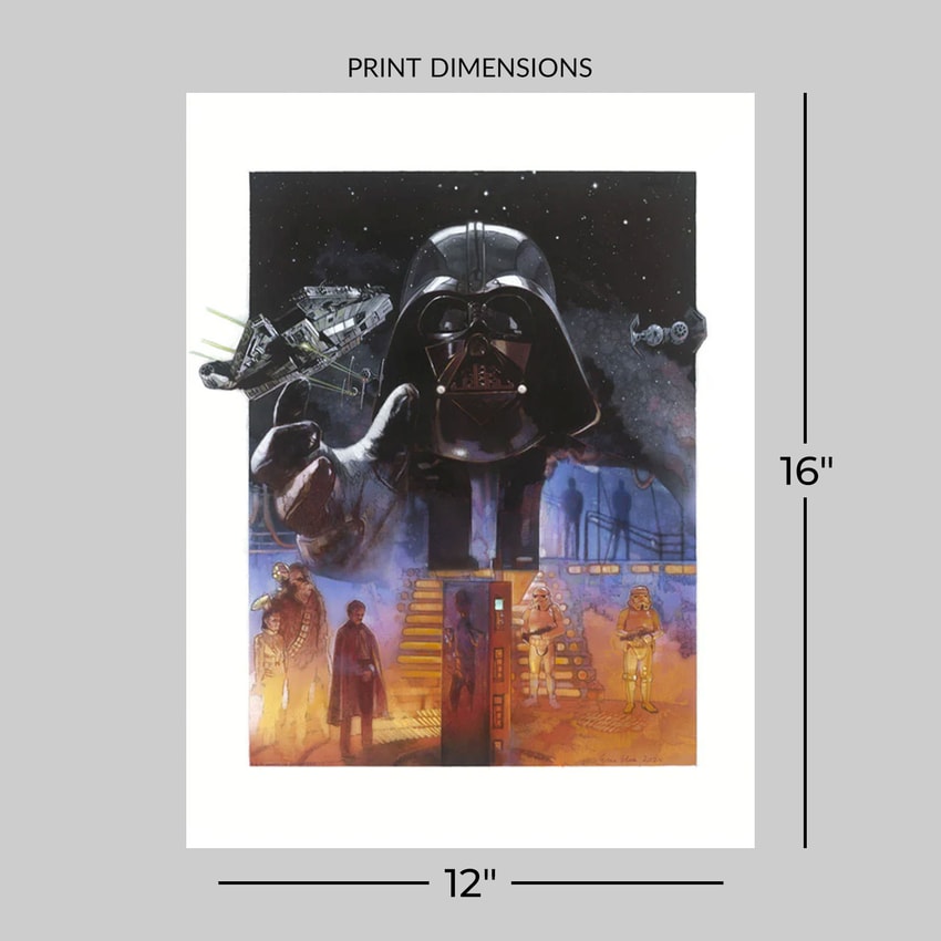 Star Wars Useless to Resist Art Print  View 2