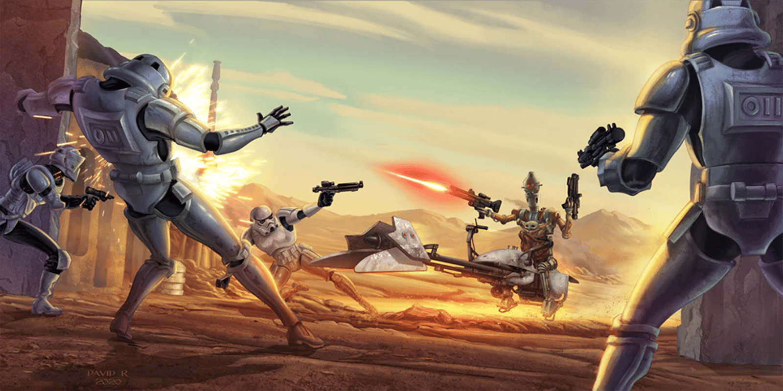 Star Wars IG-11's Initiative Art Print  View 3
