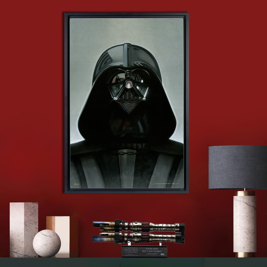 Darth Vader: Inner Sanctum Fine Art Print by Jerry Vanderstelt