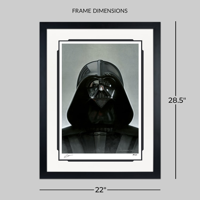 Darth Vader: Inner Sanctum Fine Art Print by Jerry Vanderstelt
