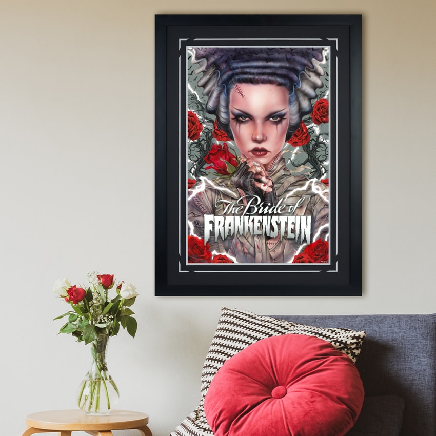 Universal Monsters Bride Afterlife Art Print  Exclusive Edition  View 1