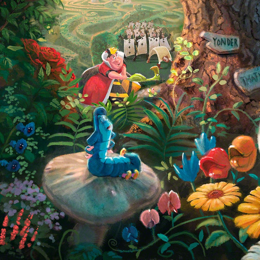 Disney Alice In Wonderland Art Print  View 5