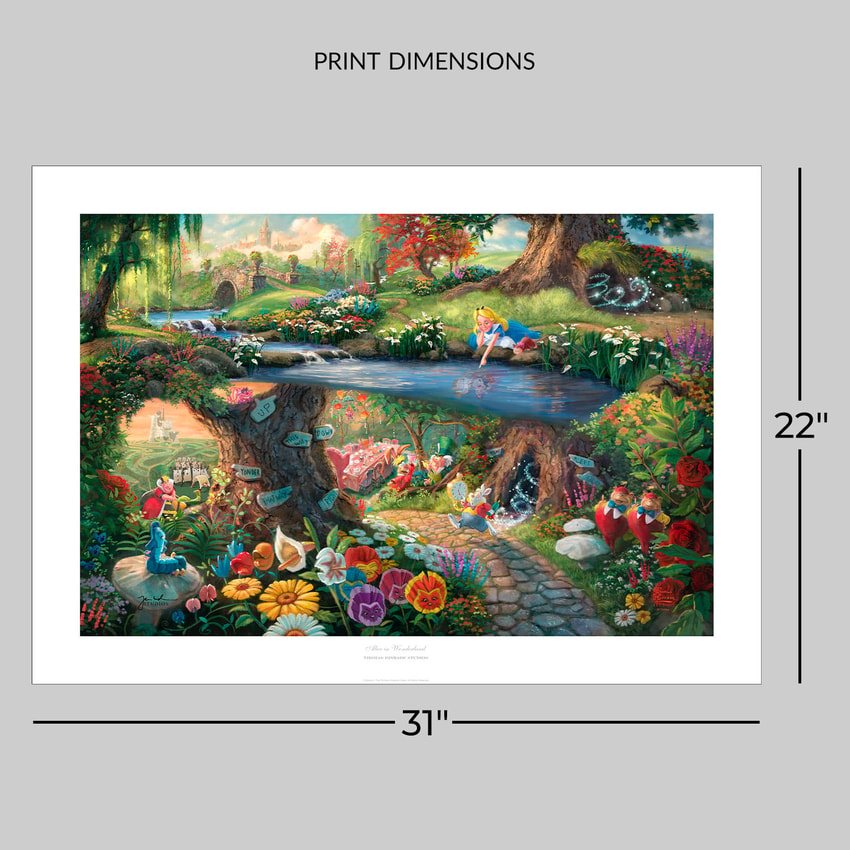 Disney Alice In Wonderland Art Print  View 2