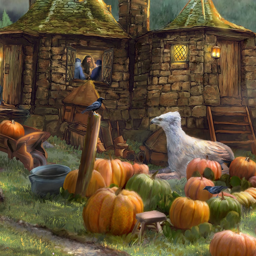 Harry Potter Harry Potter™ Hagrid's Hut Art Print  View 4