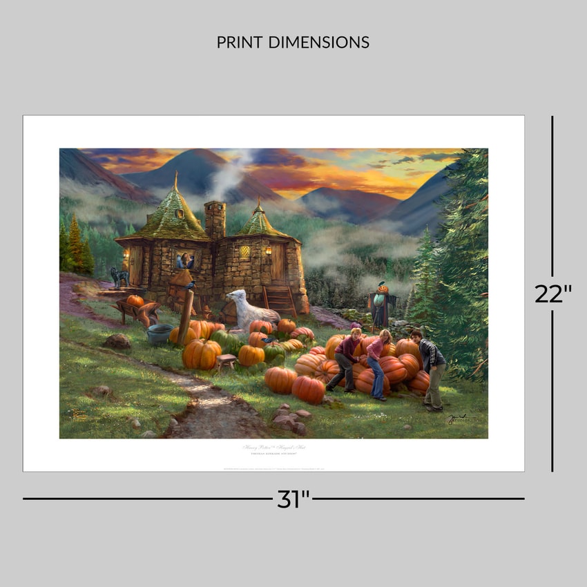Harry Potter Harry Potter™ Hagrid's Hut Art Print  View 2