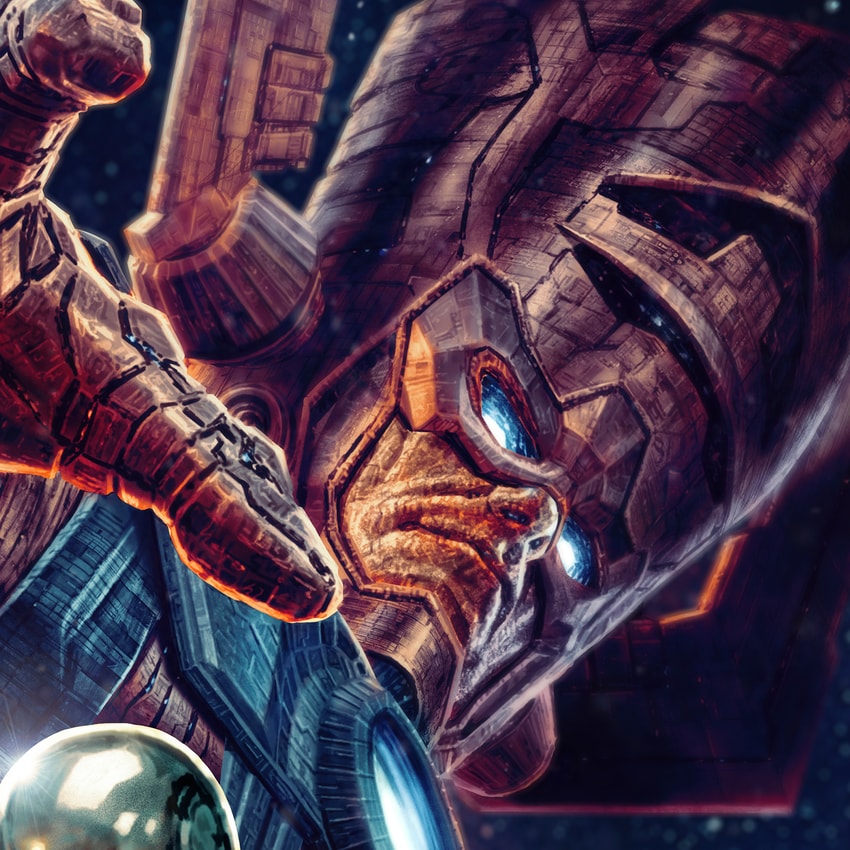Marvel Galactus and the Silver Surfer Art Print  Exclusive Edition  View 4