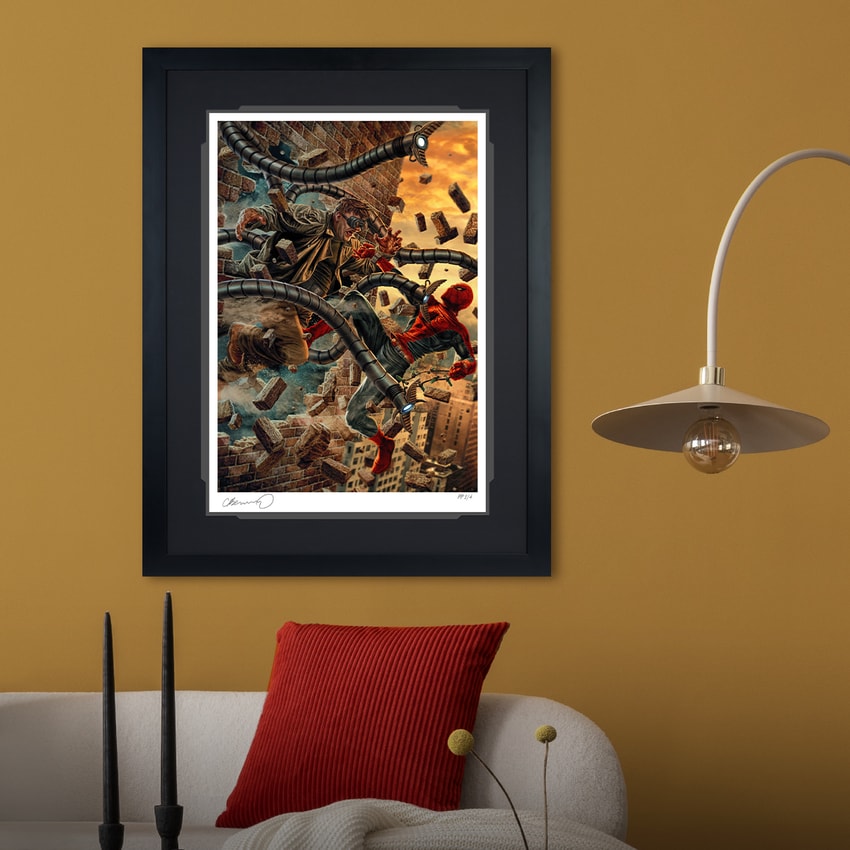 Marvel The Amazing Spider-Man vs Doc Ock Art Print  Exclusive Edition  View 1