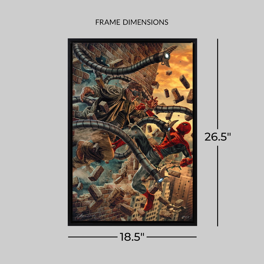 Marvel The Amazing Spider-Man vs Doc Ock Art Print  Exclusive Edition  View 2