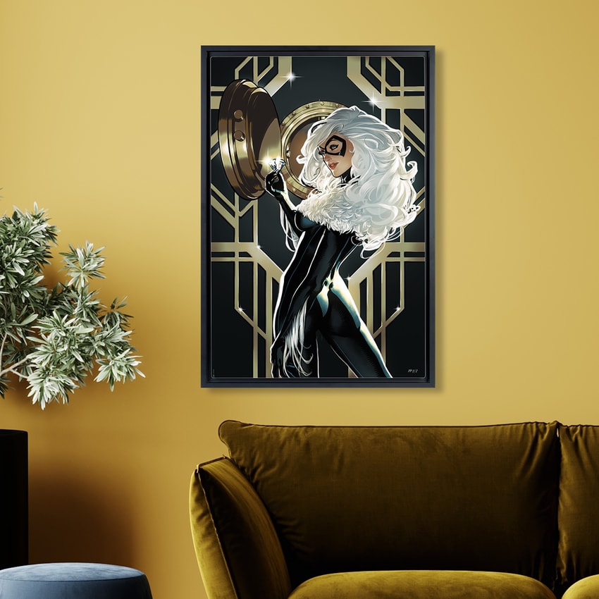 Marvel Black Cat Art Print  Exclusive Edition  View 1