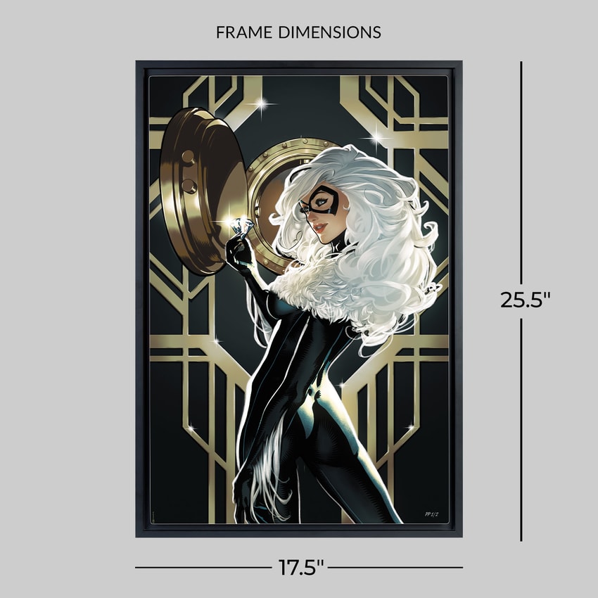 Marvel Black Cat Art Print  Exclusive Edition  View 2
