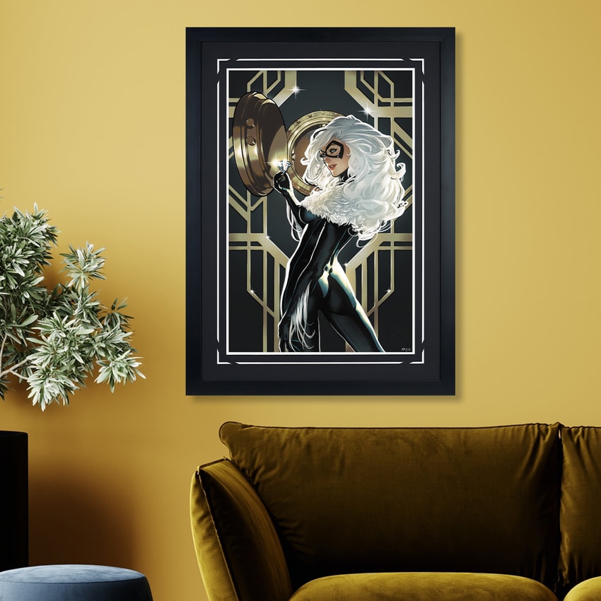 Marvel Black Cat Art Print  Exclusive Edition  View 1