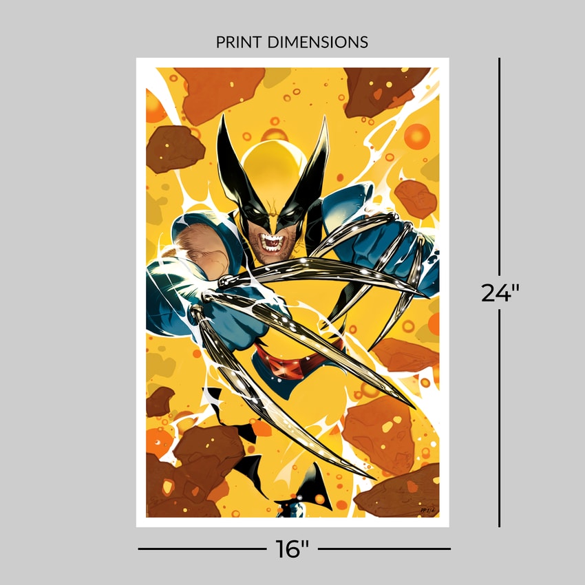 Marvel Wolverine Art Print  Exclusive Edition  View 2