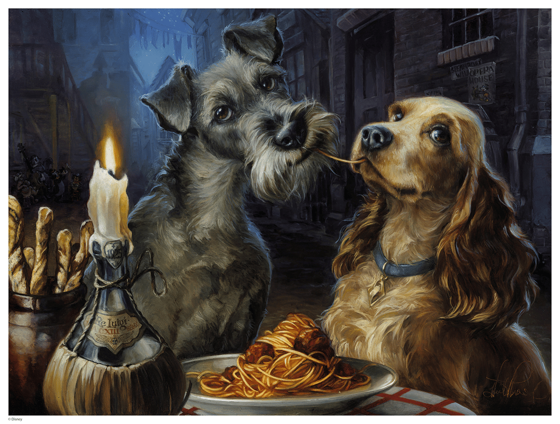 Disney Belle Notte Art Print  View 5