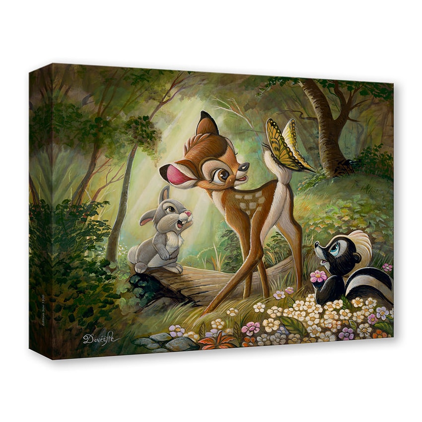 Disney Bambi's First Butterfly Art Print  View 3