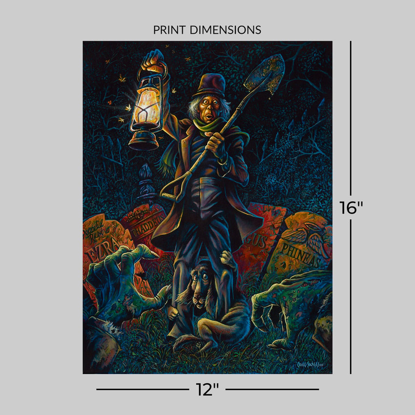 Disney The Caretaker Art Print  View 2