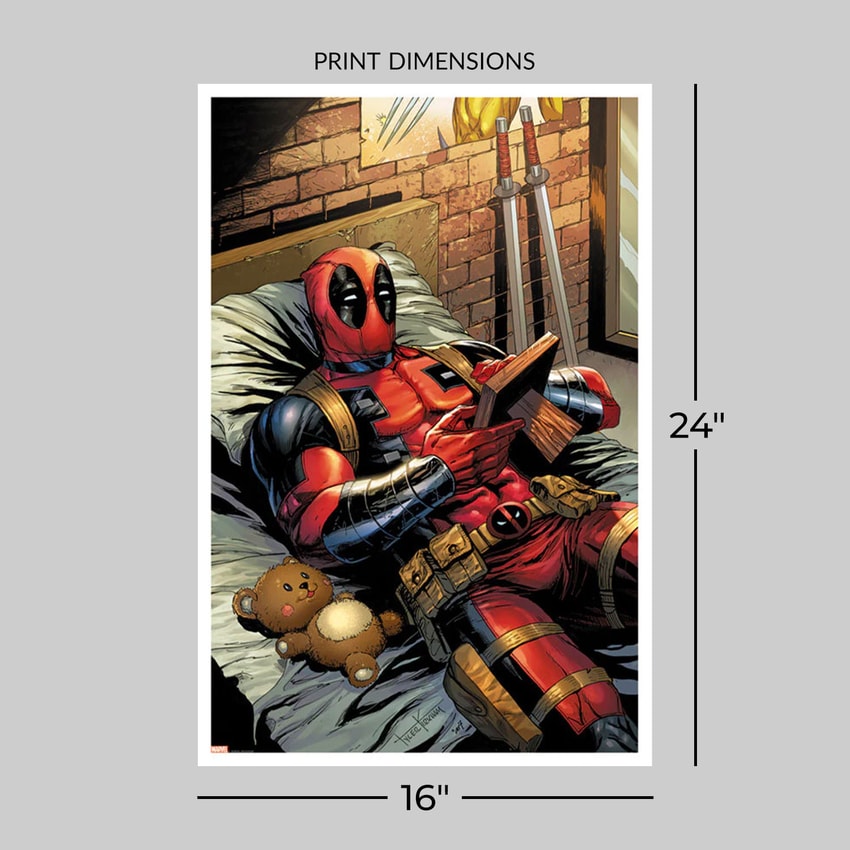 Marvel Deadpool & Wolverine: WWIII #1 Kirkham Virgin Variant Art Print  View 2